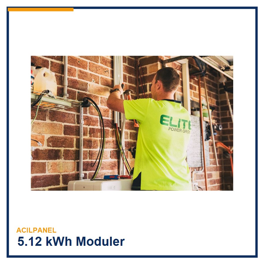 Acilpanel 5.12 kWh LiFePO4 Solar Batarya