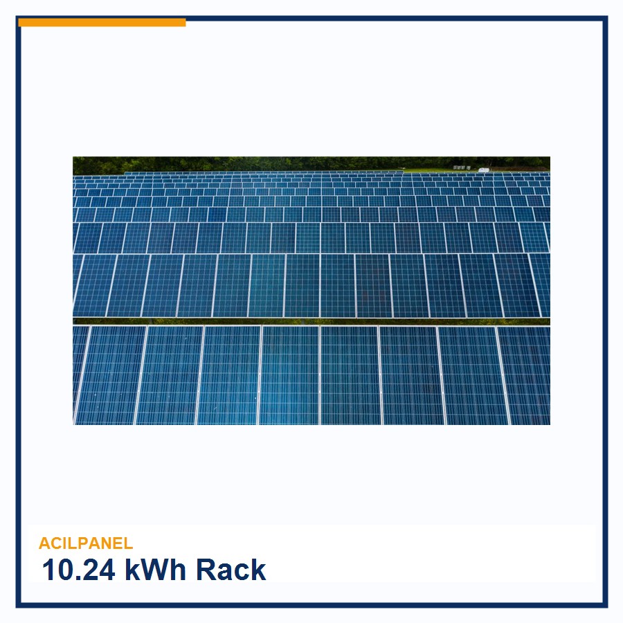 Acilpanel 10.24 kWh LiFePO4 Solar Batarya