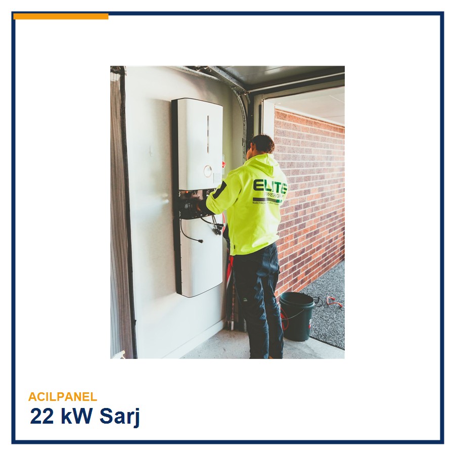 Acilpanel AC Wallbox EV Şarj