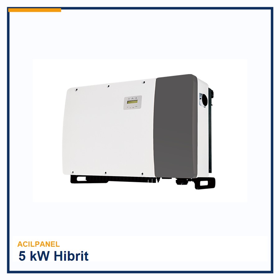 Acilpanel 5 kW Hibrit Solar İnverter