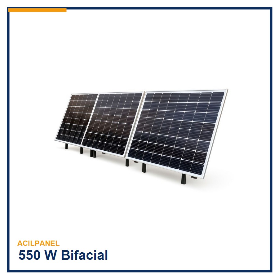 Acilpanel 550 W TOPCon Solar Panel