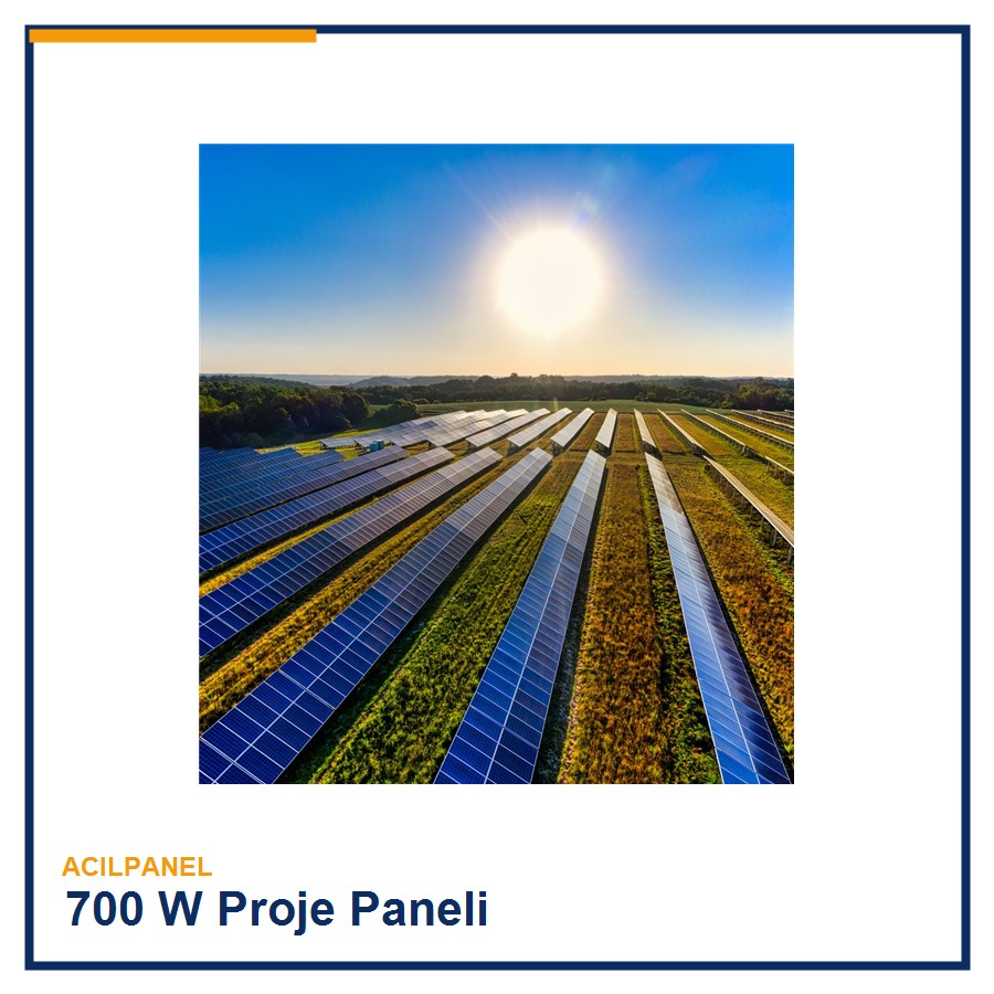 Acilpanel 700 W TOPCon Solar Panel