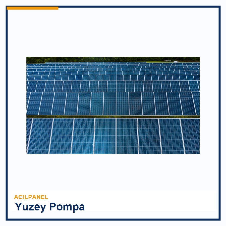Acilpanel DC Solar Pompa Sistemi