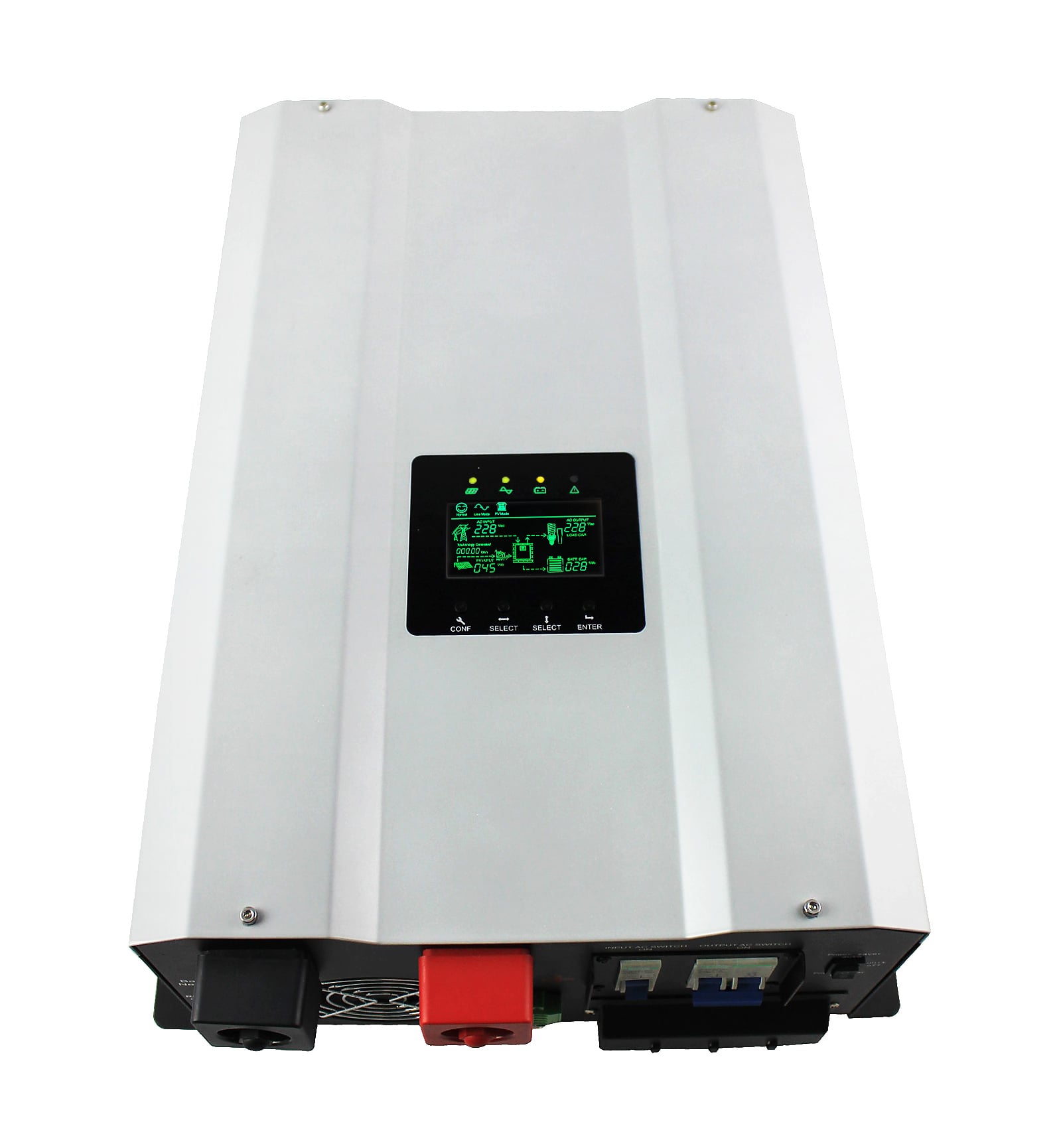 Ekranlı solar inverter